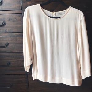 CreamAnthropology blouse
